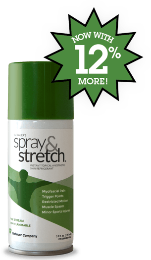 Spray & Stretch 12% More