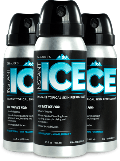 Gebauer's Instant Ice: Cold Spray for Minor Sports Injuries & Pains