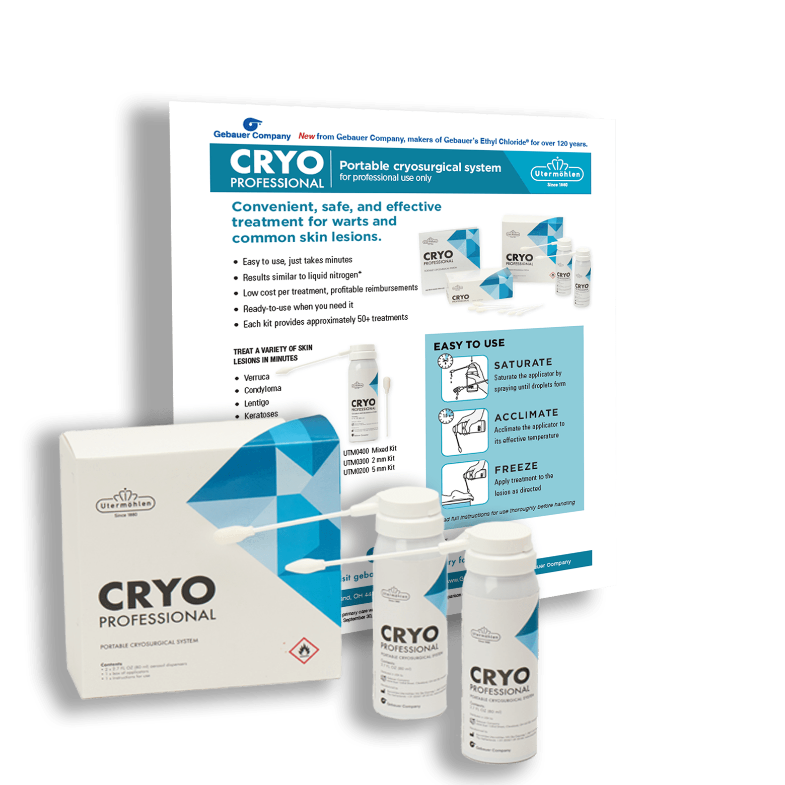 Cryo Professional Kit and One-Page Icon